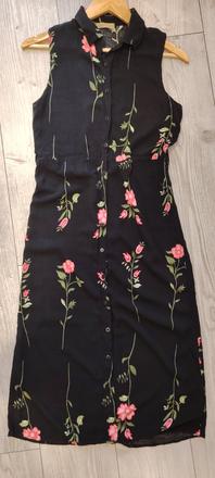 Košeľové letné šaty, xs