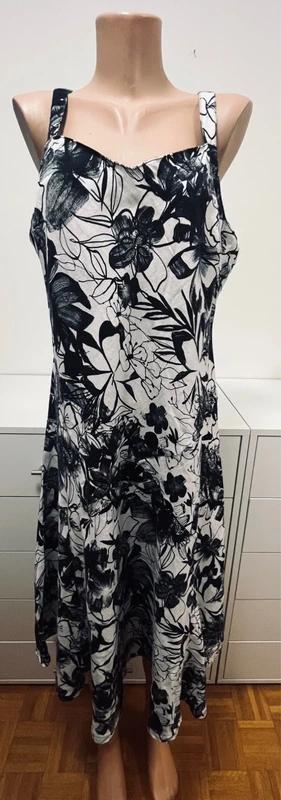 Elegantné ľanové šaty per una (marks & spencer), marks & spencer,46