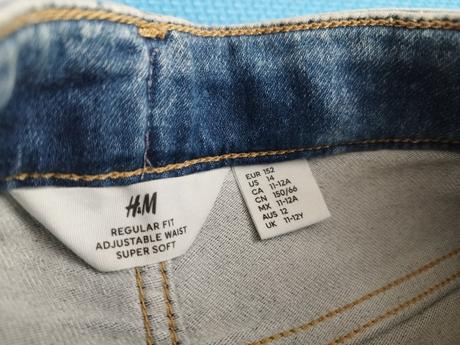 Riflové kraťasy, h&m,146 / 152
