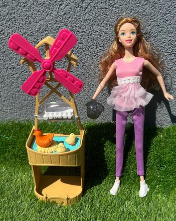 Ako barbie bábika farmárka, 