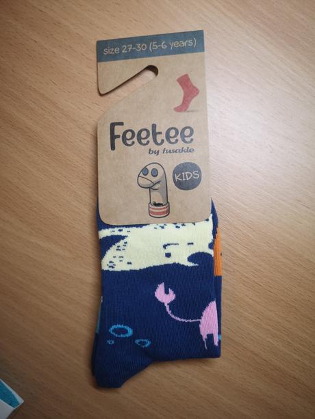 Ponožky s podmorským motívom v. 27-30 zn. fusakle, 28