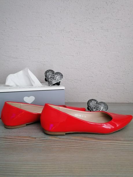 Lakované balerínky 36, 36