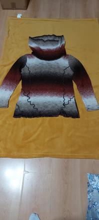 Sveter s golierom veľ.m, m