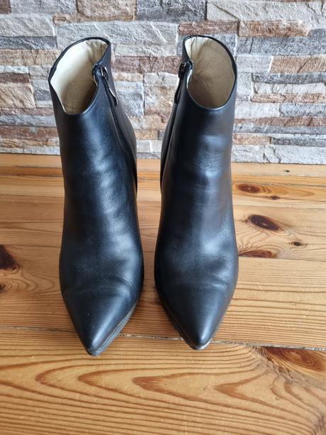 Kožené čižmičky veľkosť 39 top stav, 39