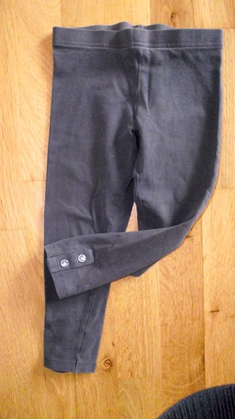 Nenosený dlhší svetrík + grátis legíny, next,104