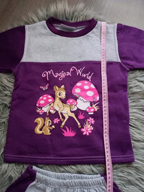 Tepláková súprava so srnkou veľ. 98, okay,98