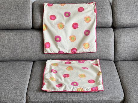 Obliecka na 2 vankuse, 