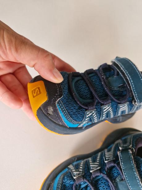 Turistické topánky, salomon,28