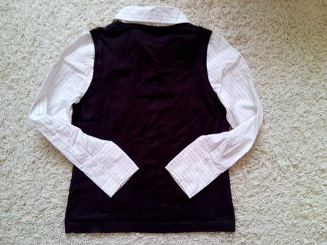 2 v 1 košeľa s vestou, s.oliver,xl