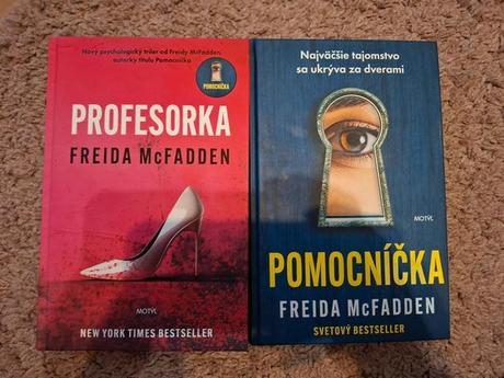 2 knižky  freida mcfadden, 