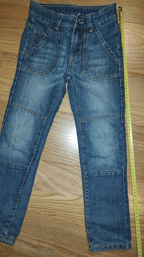 Zateplené rifle 6-7 rokov, dopodopo,122