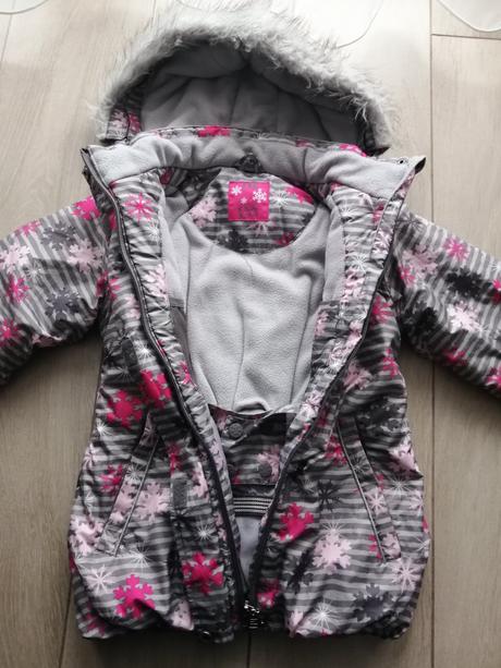 Zimná bunda do snehu na sánkovačku, kiki&koko,116