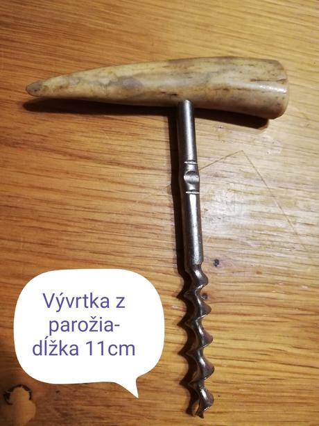 Vývrtka z parožia, 