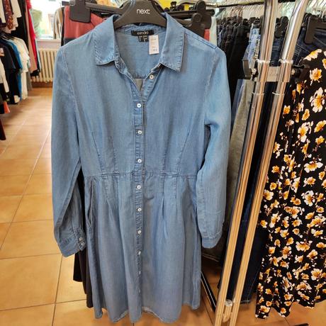 Košeľové tencel šaty veľ. xs, esmara,xs