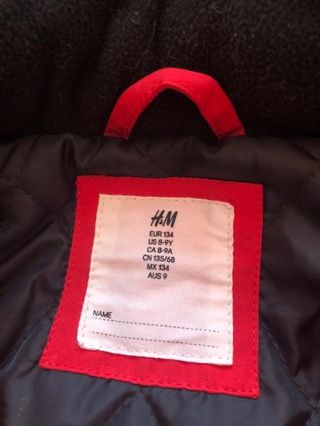 Bunda h&m, h&m,134