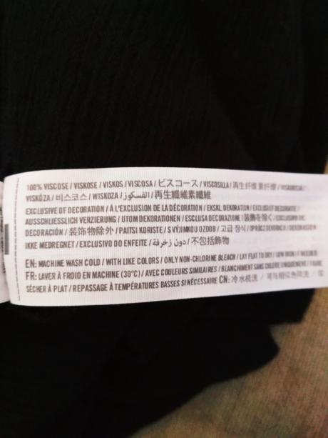 Vzdušný čierny top hollister, hollister,m