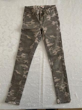 Nohavice army style 7-8 rokov, 128