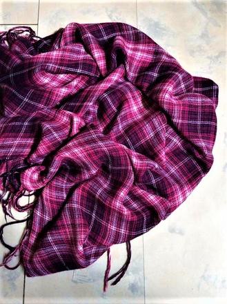 Kockovaná veľká šatka, xxl