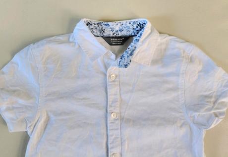 110/116 biela kosela,5-6 r., primark,116