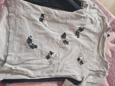 Tričká dlhý rukáv 5pack plus darček, h&m,122