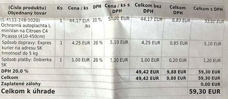 Ochranná plachta na auto, veĺ.l minivan,