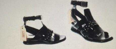 A.s.98 kožené sandále, 37