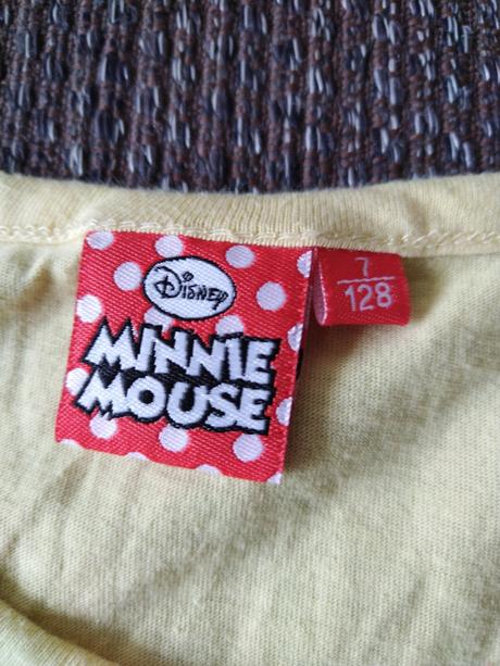 Tričko s minnie, disney,128