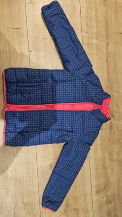 Dievčenská obojstranná prechodná bunda, crivit,128