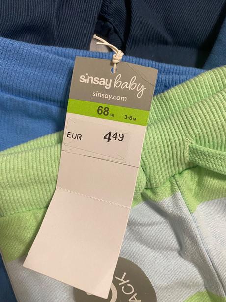 Tepláky a nohavice 68, sinsay,68