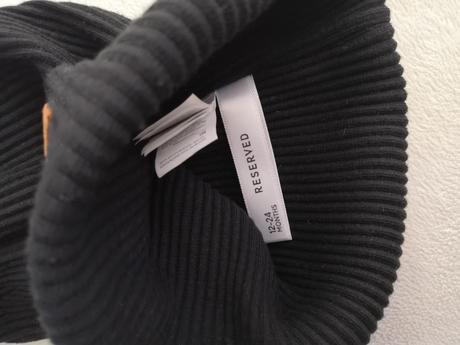 Zimná čiapka - čierna reserved 12-24 mes., reserved,80