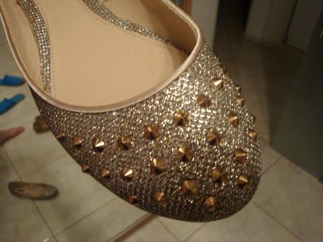 Baleríny  - strieborné zn. lefties, 40