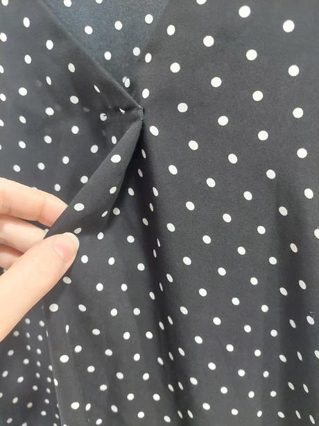 Elegantná bodkovaná blúzka george bez rukávov veľ., george,5xl