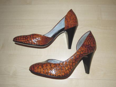 Kožené lodičky marie claire /35-36/, 35