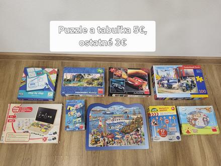 Puzzle, tabuľa, 