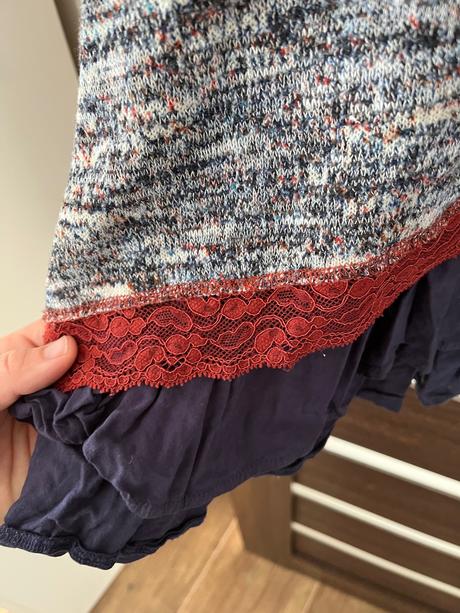 Tunika/ kratšie pletené saty, xl