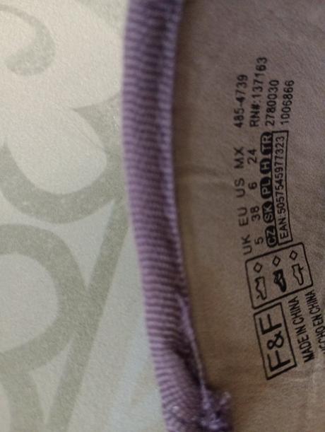 Trblietavé balerínky, f&f,38