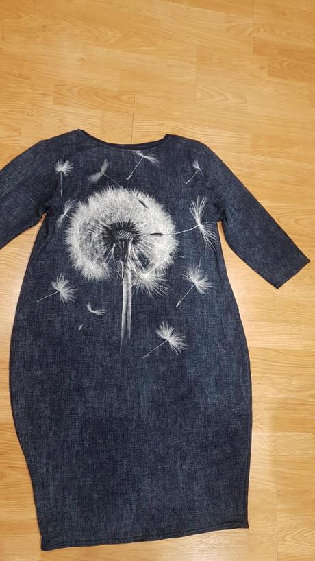 Šaty s púpavou v. l, l