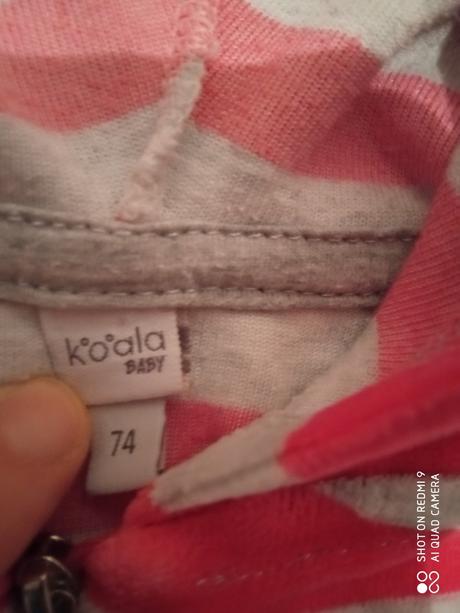Krásna velurovana súprava v .74, koala baby,74