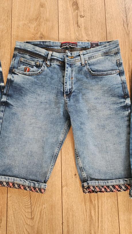 3x riflové kraťase, tommy hilfiger,32