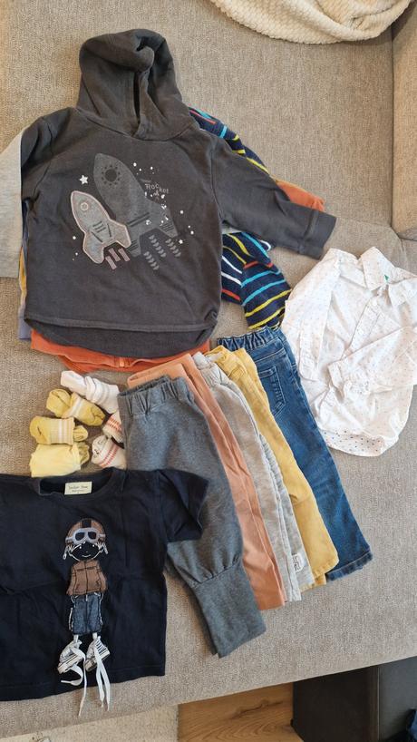 Balík oblečenia 86-92 chlapec, 86–98