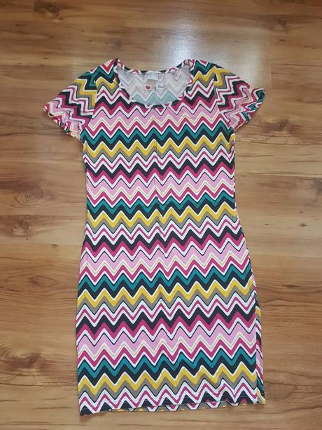 Mäkké tričkové šaty, bonprix,36