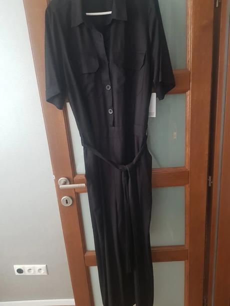 Krásny čierny overal č.l/xl, xl