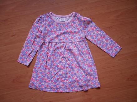 Bavlnené kvetinkové šaty, f&f,92