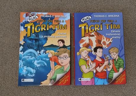 Knihy zo série mini tigrí tím (2 knihy), 
