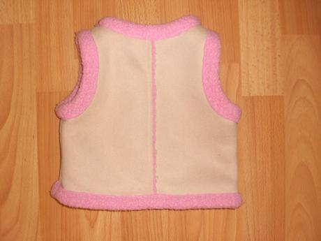 Dievčenské vesta, mini mode,68