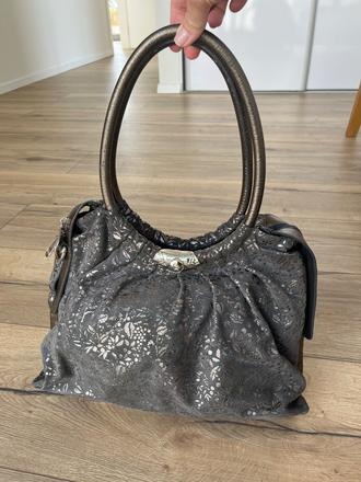 Kožená kabelka gilda tonelli, 