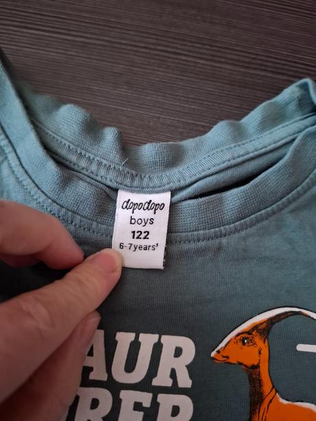 Tričko dinovia 122, dopodopo,122