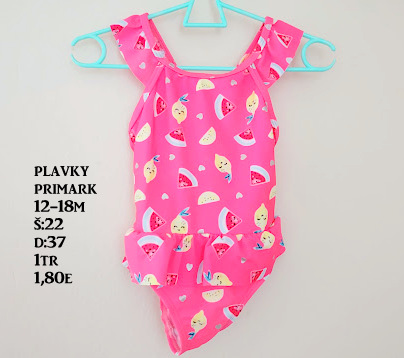 Plavky, primark,86