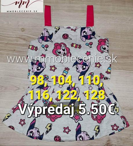 Šaty pony, disney,98 - 128