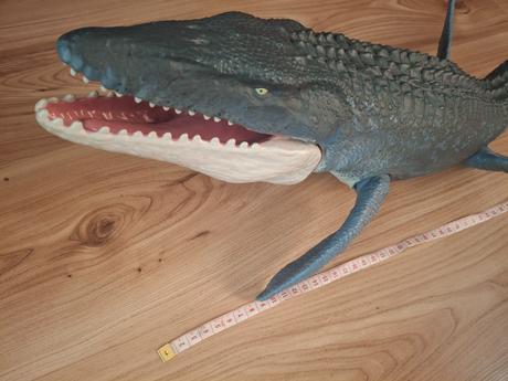Mosasaurus dinosaurus jurský svet 70 cm,